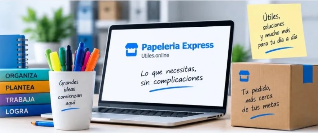 Papelería Express — Utiles.online: Lo que necesitas, sin complicaciones